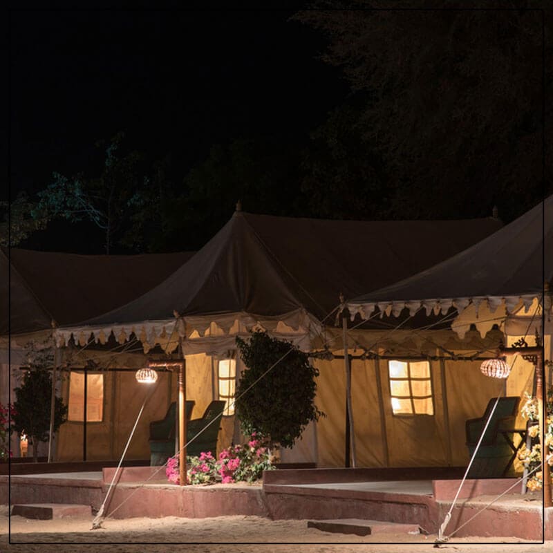 We offer best accomodation in Luxury Tents in Osian